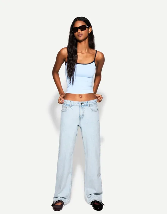 Straight fit jeans