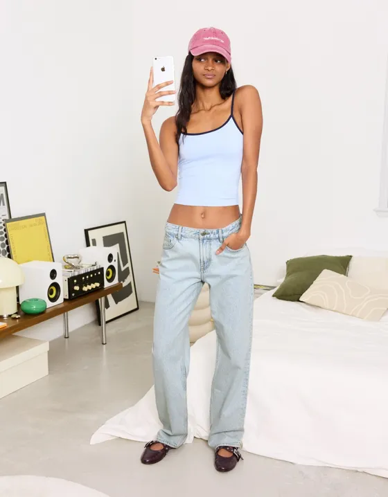 Straight fit jeans