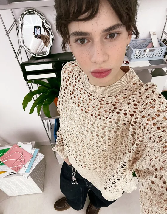 Rustic sweater