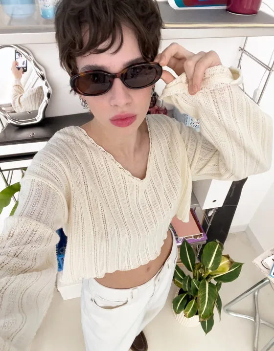 Rustic sweater