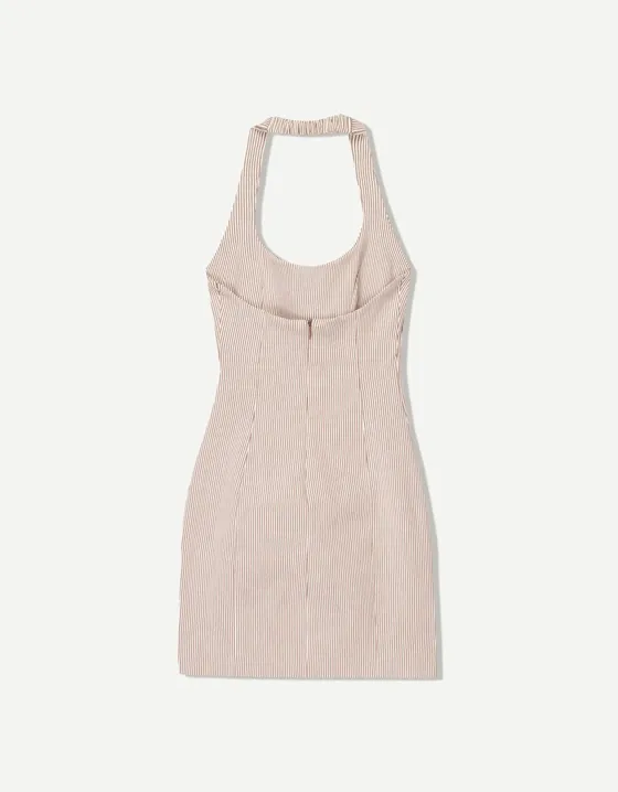 Halter mini dress