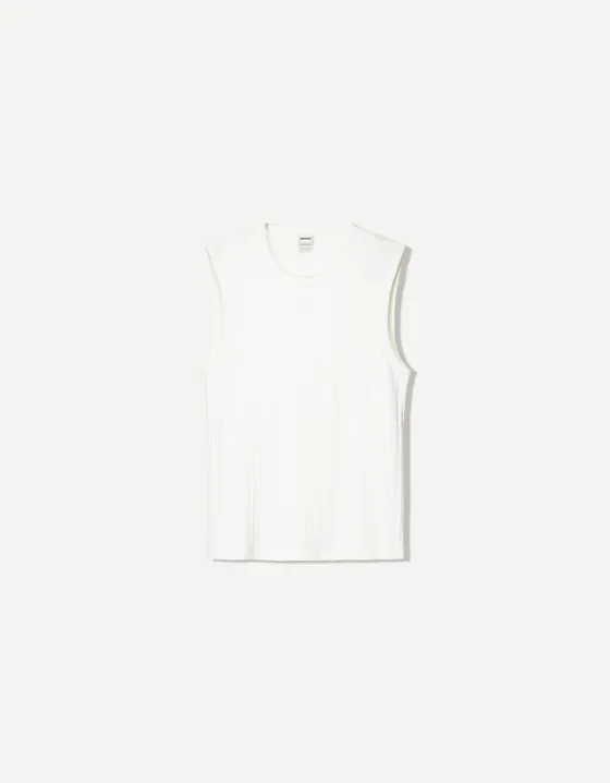 Майка в рубчик