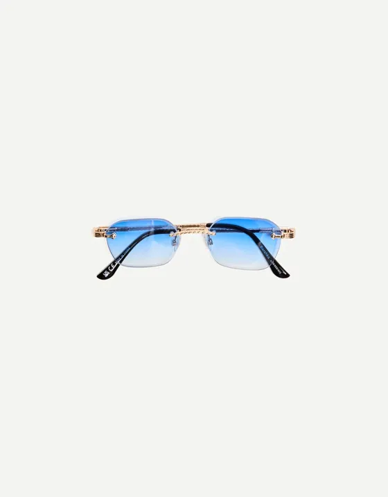 Metallic sunglasses