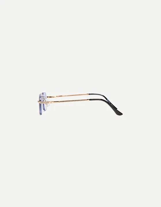 Metallic sunglasses