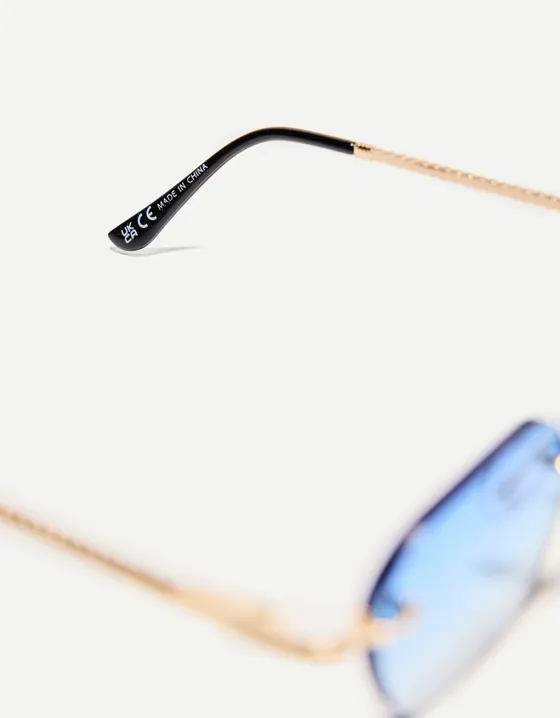 Metallic sunglasses