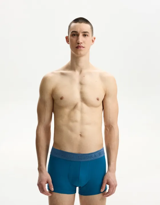 3-pack of boxers with printed waistband