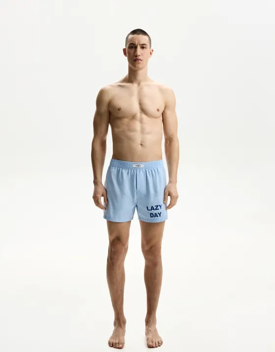 Набор из 2 трусов-боксеров с принтом