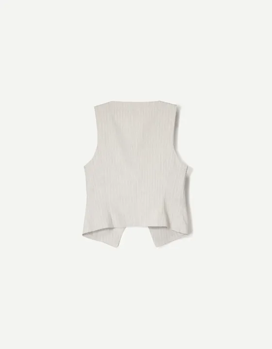 Жилет облегающего кроя