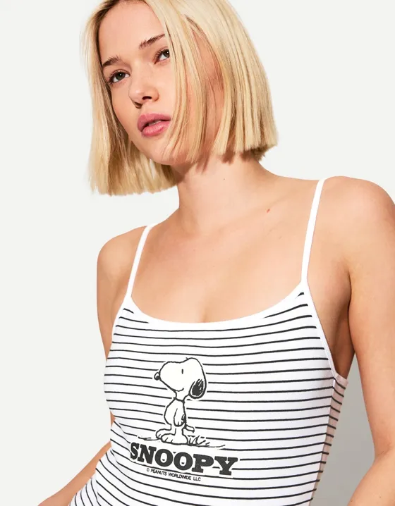 Топ Snoopy на бретелях