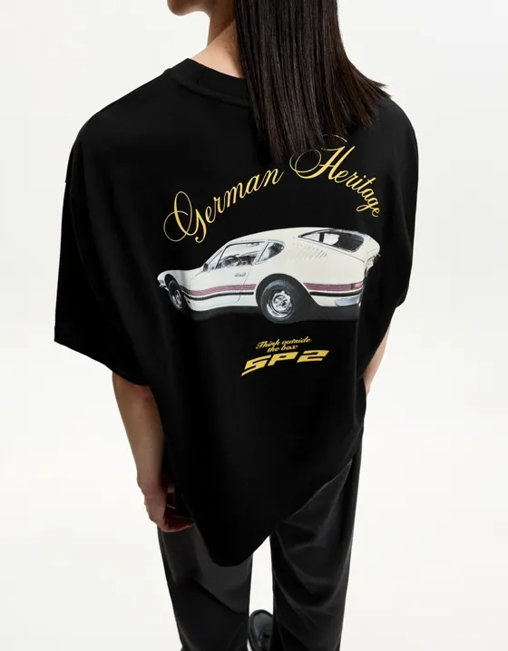 Футболка с принтом Volkswagen