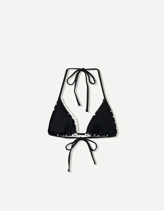 Топ бикини в горошек