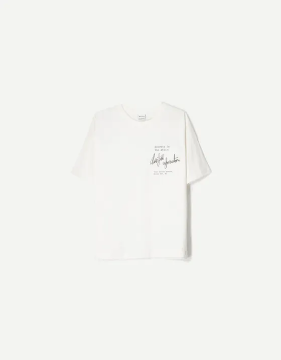 Футболка с принтом