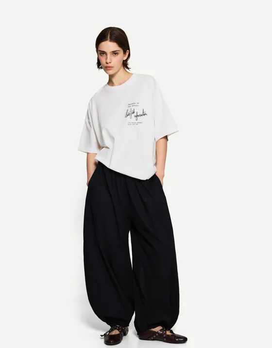 Футболка с принтом