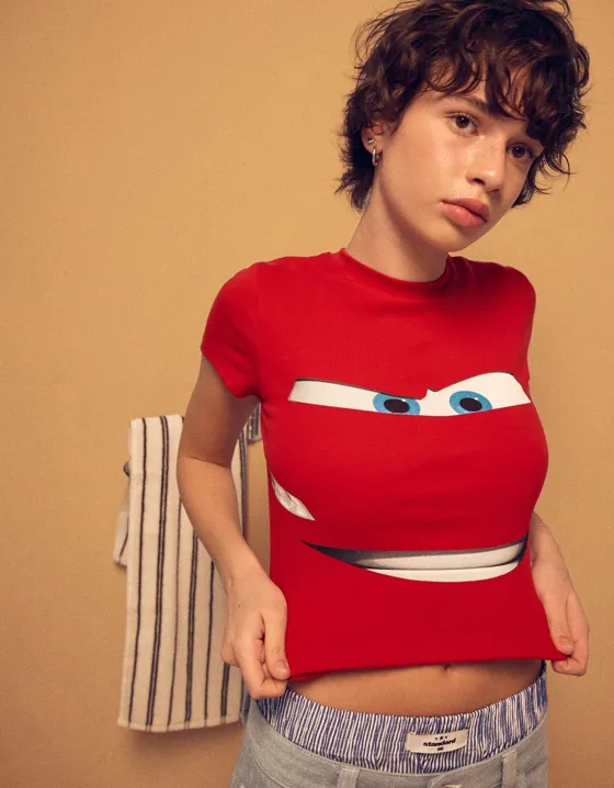 Футболка с принтом «Тачки»