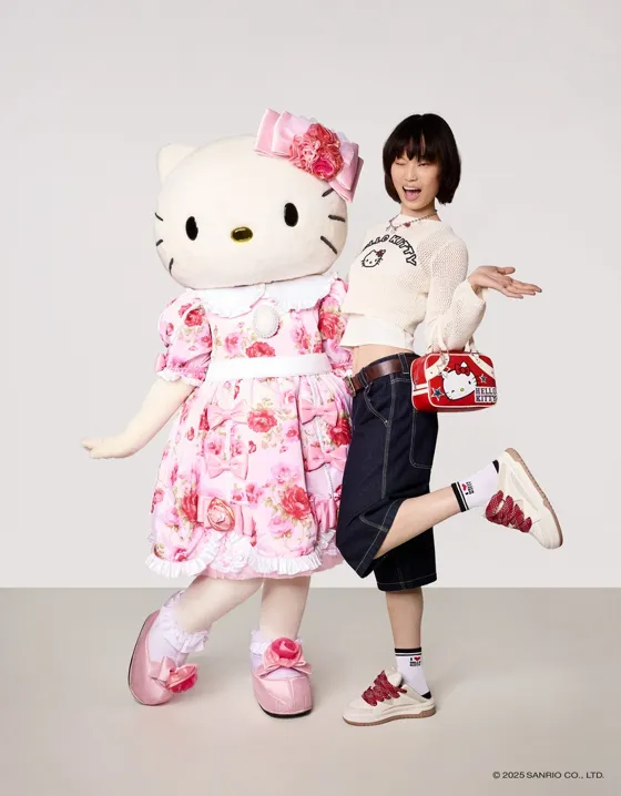 Сетчатый свитер Hello Kitty
