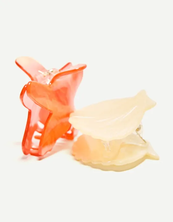 Набор из 2 заколок для волос с морскими мотивами