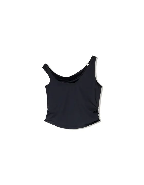 Топ асимметричного кроя на бретелях