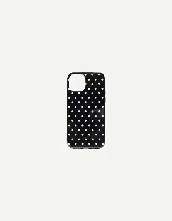 Чехол в горошек для iPhone