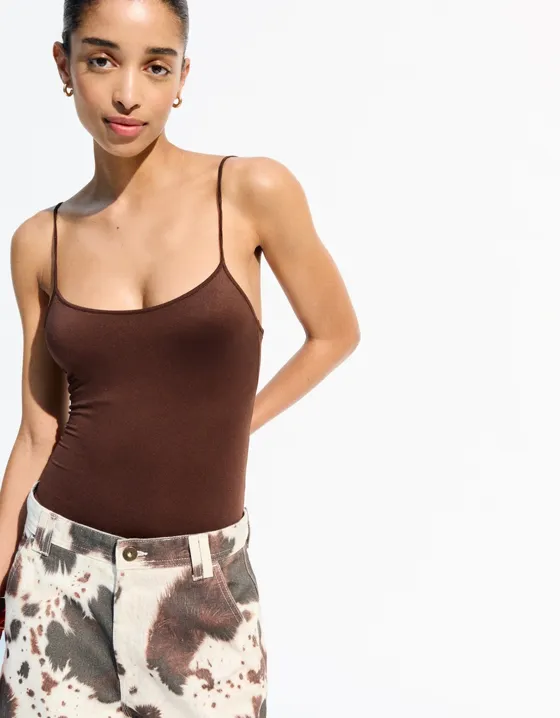 Боди на бретелях