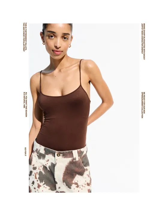 Боди на бретелях