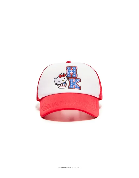 Кепка с вышивкой Hello Kitty