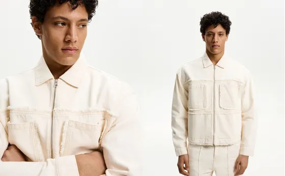 Джинсовая куртка оверсайз с бахромой