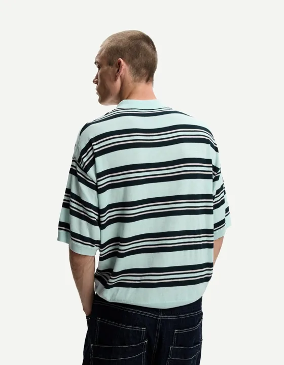 Поло в полоску