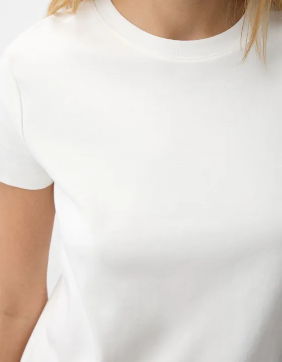 Футболка из плотного хлопка