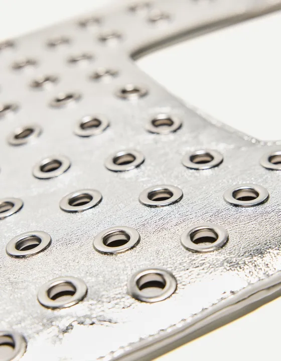 Мини-сумка с люверсами