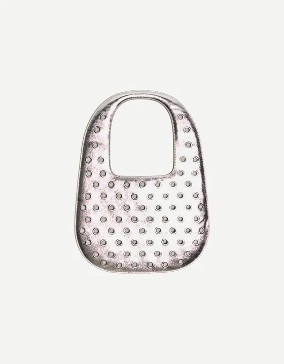 Мини-сумка с люверсами