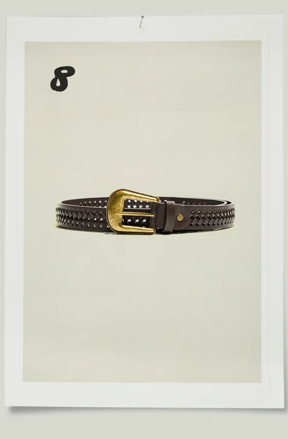 Плетеный ремень