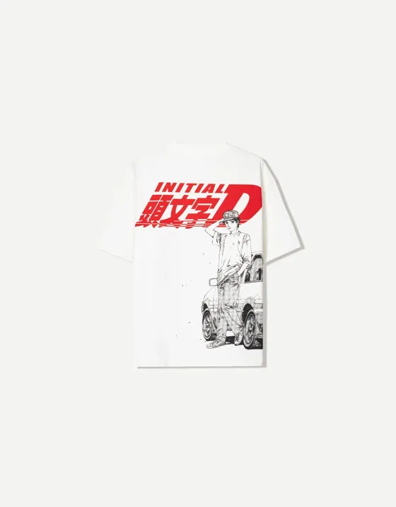 Футболка с принтом Initial D
