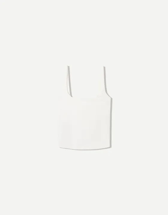 Топ на тонких бретельках bershka