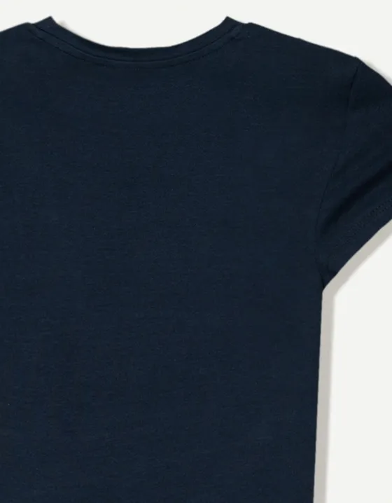 Футболка с круглым вырезом