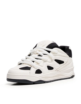 Купить Bershka Комбинированные кроссовки в скейтерском стиле