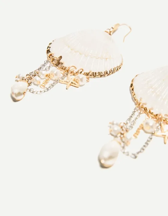 Серьги «Ракушки»