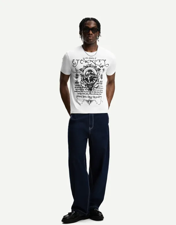 Футболка с принтом