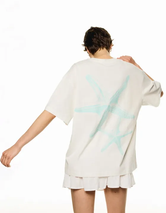 Футболка с принтом