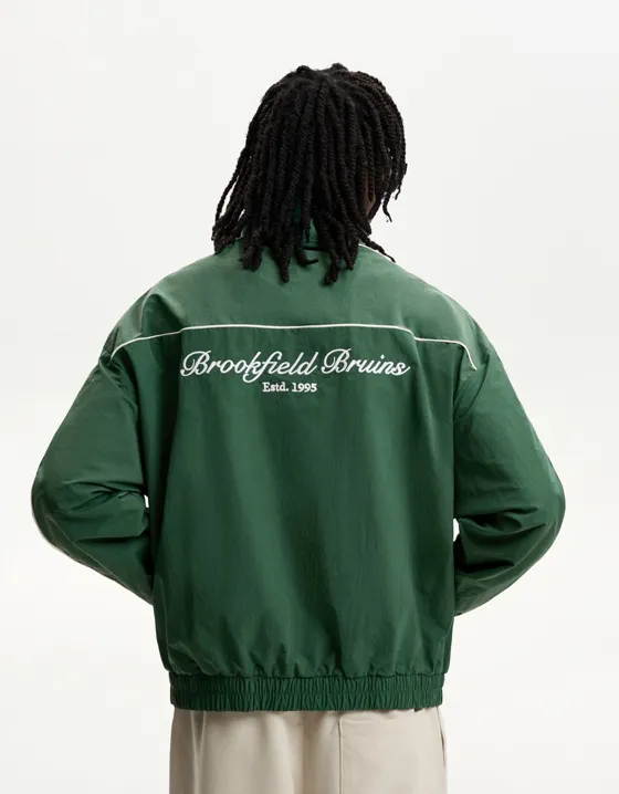 Легкая куртка из высокотехнологичной ткани в рубчик