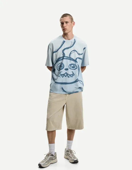 Футболка с принтом