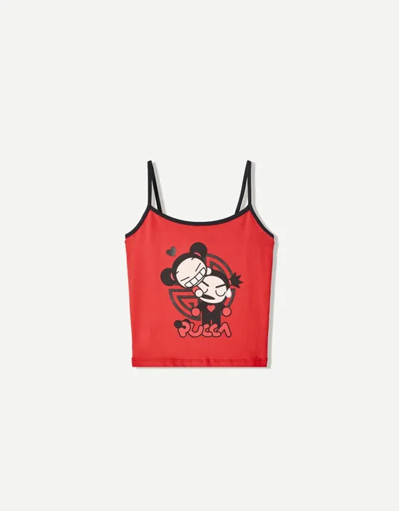 Топ Pucca на бретелях