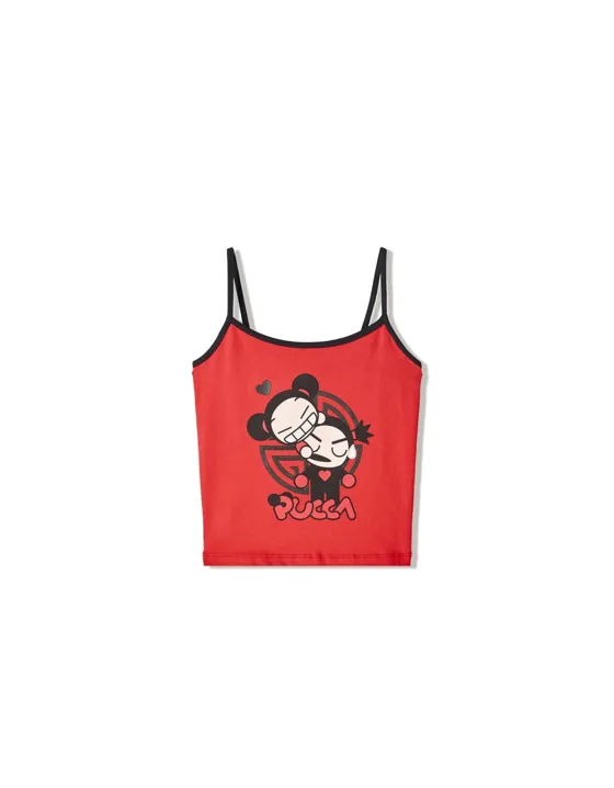 Топ Pucca на бретелях