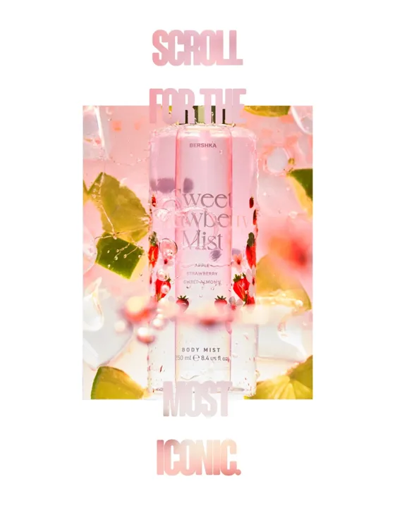 Спрей для тела Sweet Strawberry, 250 мл