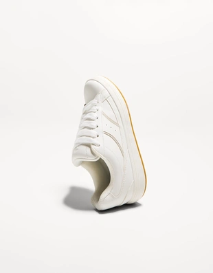 WHITE|2469/560 - Bershka Кроссовки в скейтерском стиле