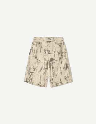 Шорты свободного кроя с принтом- Заказать в России