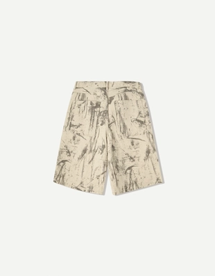 Шорты свободного кроя с принтом- Заказать в России