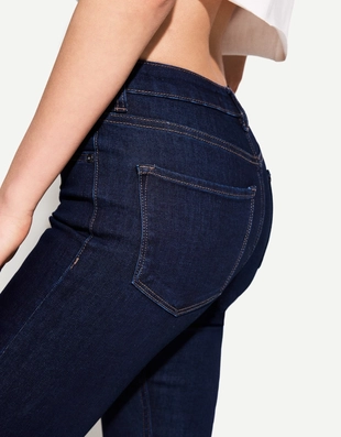 Джинсы скинни с очень высокой посадкой- Заказать в России