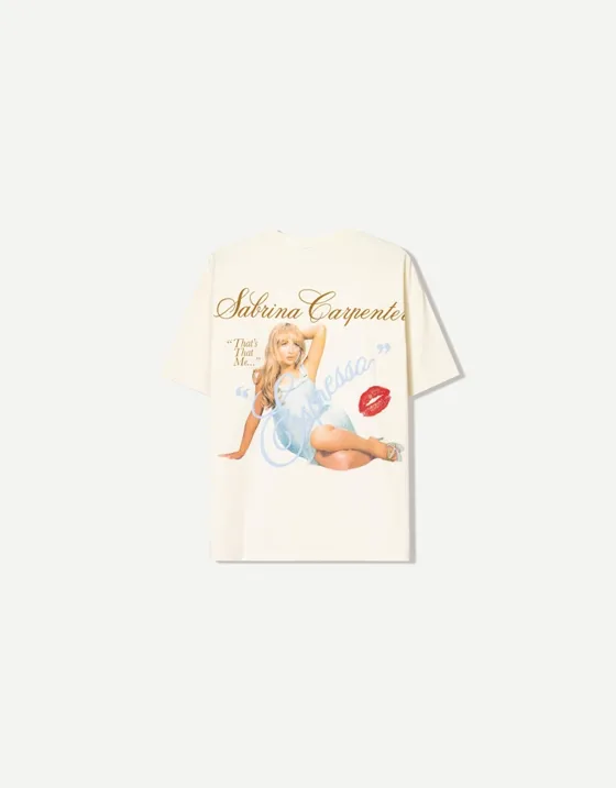 Футболка с принтом Sabrina Carpenter