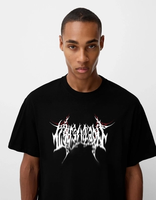 Футболка с принтом- Заказать в России