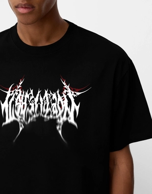 Футболка с принтом- Заказать в России